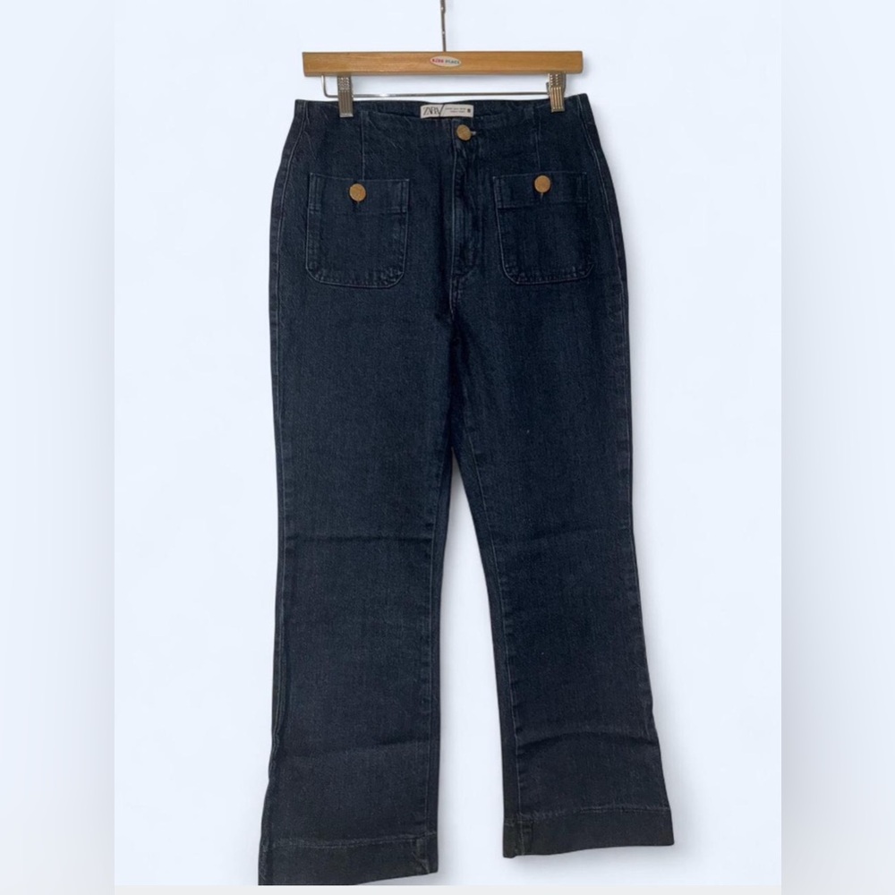 Zara Black Straight Leg Women's Jeans